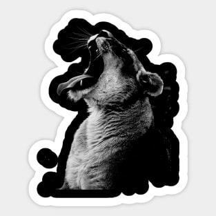 Lioness Roar Sticker